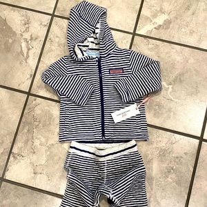 Vineyard Vines sweatsuit for infant/toddler 12-18 months NWT